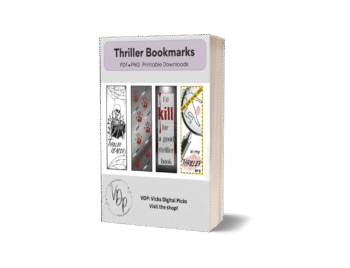 Thriller, Psychological Thriller Bookmark