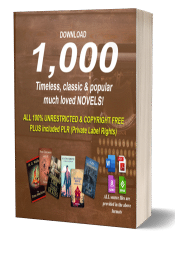 1000 timeless classic & famous novels in digital format