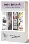 Thriller, Psychological Thriller Bookmark